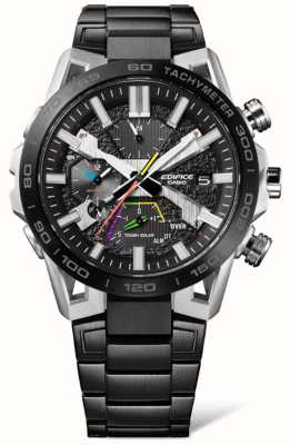 Casio Gmachowy bluetooth, solarny zegarek z chronografem EQB-2000DC-1AER