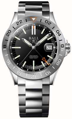 Ball Watch Company Edycja limitowana Engineer III Outlier (40 mm) z czarną tarczą i bransoletą ze stali nierdzewnej DG9000B-S1C-BK