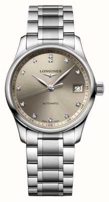 LONGINES Master collection 34mm zestaw diamentów automatyczny L23574076