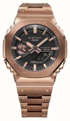 Casio G-shock w pełni metalowy zegarek z brązu z serii 2100 GM-B2100GD-5AER
