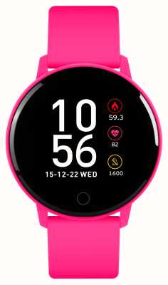 Reflex Active Wielofunkcyjny smartwatch Series 09 (42 mm) z cyfrową tarczą / gorącym różowym silikonem RA09-2114