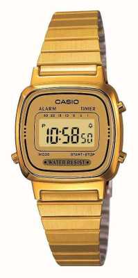 Casio Damski zegarek chronograf z kolekcji vintage LA670WEGA-9EF