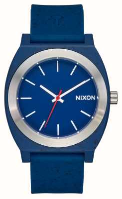 Nixon Kalkulator czasu | niebieska tarcza | niebieski pasek silikonowy A1361-5138-00