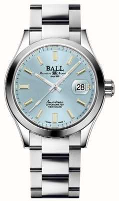 Ball Watch Company Ngineer master ii endurance 1917 lodowo-niebieska tarcza NM3000C-S2C-IBE