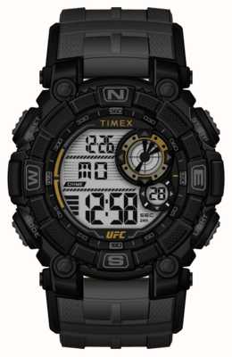 Timex x UFC X ufc wykup cyfrowy / szara guma TW5M53800