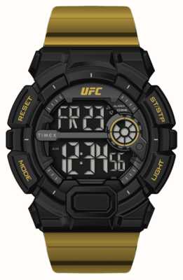 Timex x UFC Cyfrowa / złota gumka Striker TW5M53600