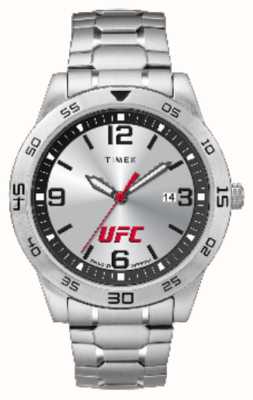 Timex x UFC Legendarna srebrna tarcza / stal nierdzewna TW2V56300