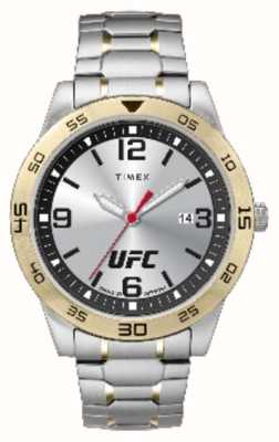 Timex x UFC Legendarna srebrna tarcza / stal nierdzewna TW2V56500