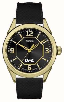 Timex x UFC Czarna tarcza Athena / czarny silikon TW2V56000