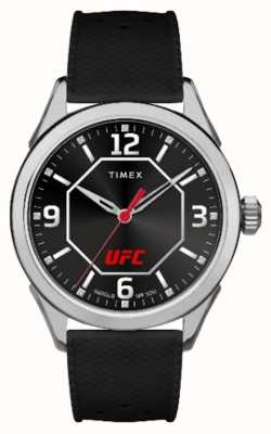 Timex x UFC Czarna tarcza Athena / czarny silikon TW2V56100