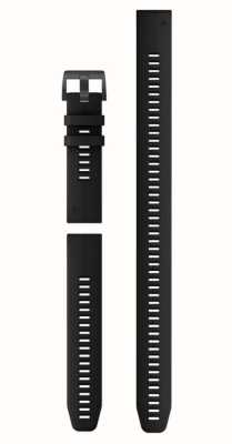 Garmin Tylko pasek do zegarka Quickfit® 22 — czarny silikon (3-częściowy zestaw do nurkowania) 010-13113-02