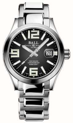 Ball Watch Company Legenda Inżyniera III | 40mm | czarna tarcza | bransoletka ze stali szlachetnej | tęcza NM9016C-S7C-BKR