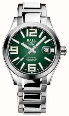 Ball Watch Company Legenda inżyniera iii |40mm | zielona tarcza | bransoleta ze stali nierdzewnej NM9016C-S7C-GR