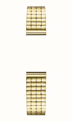 Herbelin Wymienna bransoletka do zegarka Antarès - ogniwo ze stali pvd w kolorze złotym - tylko pasek BRAC17444P