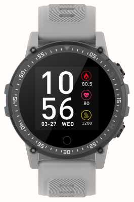 Reflex Active Sportowy, wielofunkcyjny smartwatch Series 05 (46 mm) z cyfrową tarczą / szarym silikonem RA05-2130