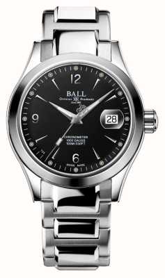 Ball Watch Company Chronometr Engineer III Ohio (40 mm) z czarną tarczą / stalą szlachetną NM9026C-S5CJ-BK