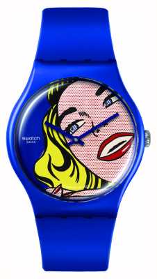 Swatch mama | dziewczyna Roya Lichtensteina, zegarek SUOZ352