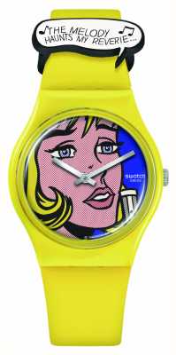 Swatch X mama – Reverie autorstwa Roya Lichtensteina, zegarek – próbna podróż artystyczna SO28Z117