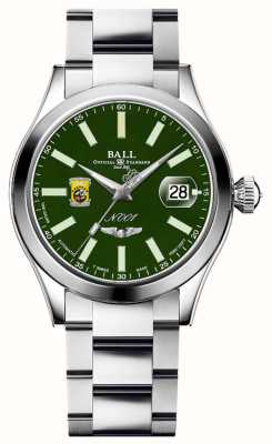 Ball Watch Company Engineer master ii doolittle raiders (40 mm) z zieloną tarczą i bransoletą ze stali szlachetnej NM3000C-S1-GR