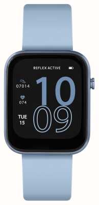 Reflex Active Wielofunkcyjny smartwatch Series 12 (38 mm) z cyfrową tarczą / silikonem w kolorze denim blue RA12-2153
