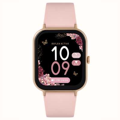 Reflex Active Wielofunkcyjny smartwatch Series 23 (39 mm) z cyfrową tarczą / silikonem w kolorze różowego różu RA23-2166