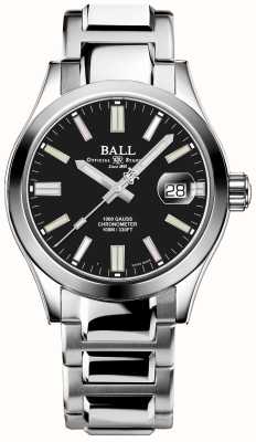 Ball Watch Company Inżynier iii automatyczna legenda ii (40 mm) czarna tarcza / bransoleta ze stali nierdzewnej NM9016C-S5C-BKR