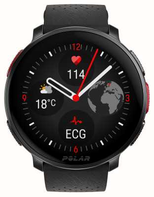 Polar Multisportowy zegarek premium Vantage v3 (47 mm) w kolorze czarnym / nocnym czarnym s-l + opaska h10 900108891