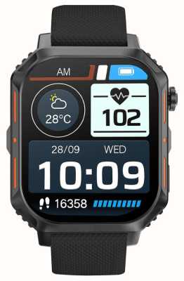 STORM Smartwatch S-max (43 mm) z czarnym silikonowym paskiem 47533/BK