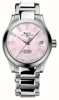 Ball Watch Company Chronometr Engineer iii Marvellight automatyczny (36 mm) różowa tarcza / stal nierdzewna (tęczowe znaczniki) NL9616C-S1C-PKR