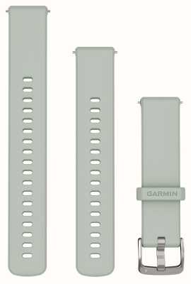 Garmin Opaski z mechanizmem szybkiego uwalniania (18 mm), elementy w kolorze szałwiowo-szarym, silikonowo-srebrnym 010-13256-01