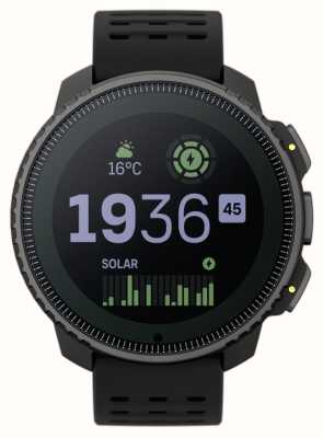Suunto Pionowy, wielosportowy zegarek przygodowy z energią słoneczną (49 mm), cały czarny SS050978000