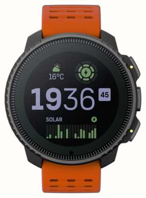 Suunto Pionowy, słoneczny multisportowy zegarek przygodowy (49 mm) w kolorze czarnym Canyon SS050987000