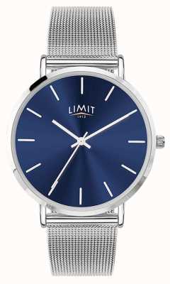 Limit Męski zegarek z niebieską tarczą ze stali nierdzewnej 6310.37