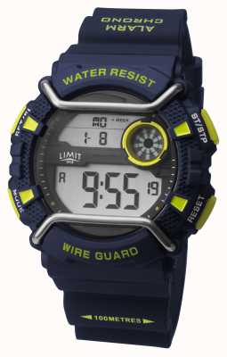 Limit Męski zegarek sportowy niebieski cyfrowy 5946