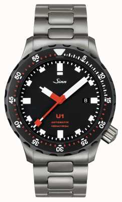 Sinn Zegarek nurkowy U1 SDR w wersji z metalową bransoletą 1010.040 TWO LINK BRACELET