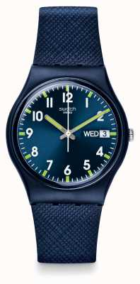Swatch | oryginalny pan | niebieski zegarek | SO28N702