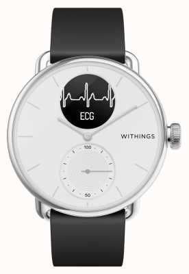 Withings Scanwatch 38mm biały - hybrydowy smartwatch z EKG HWA09-MODEL 1-ALL-INT