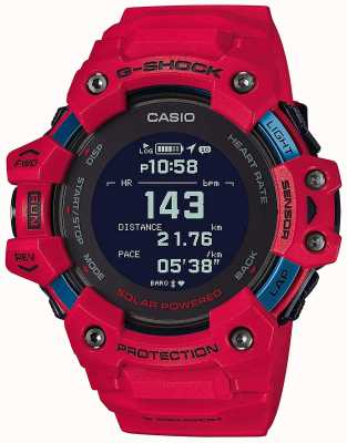 Casio G-shock | g-squad | monitor pracy serca | bluetooth | czerwony | GBD-H1000-4ER