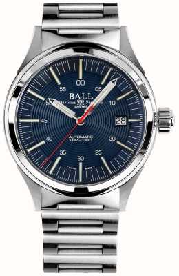 Ball Watch Company Strażak nocny | bransoletka ze stali nierdzewnej | niebieska tarcza | 40mm NM2098C-S13-BE