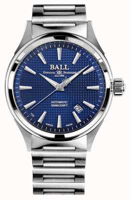 Ball Watch Company Zwycięstwo strażaka | stalowa bransoletka | clous de paris niebieski NM2098C-S5J-BE