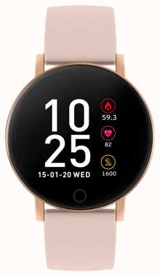 Reflex Active Wielofunkcyjny smartwatch Series 05 (42 mm) z cyfrową tarczą / różowo-różowym silikonem RA05-2020