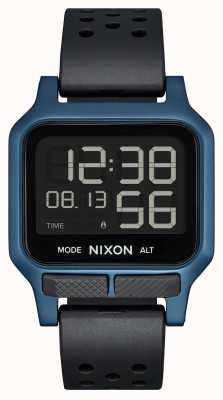 Nixon Ciepło niebieski platerowany cyfrowy zegarek A1320-300