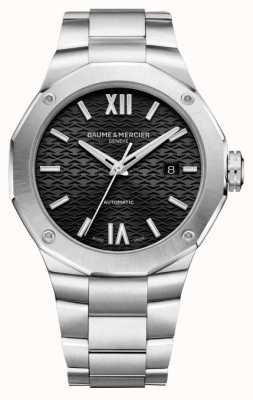 Baume & Mercier Automatyczny zegarek z czarną tarczą riviera M0A10621