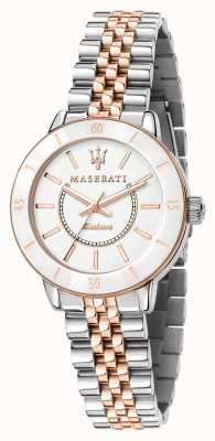 Maserati Damski zegarek z podwójnym odcieniem solarnym R8853145504
