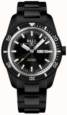 Ball Watch Company Inżynier ii | dziedzictwo skindivera | auto | tikowa czarna powłoka DM3208B-S4-BK