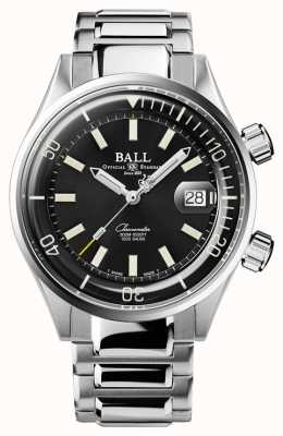 Ball Watch Company Zegarek z czarną tarczą z chronometrem dla nurków DM2280A-S1C-BK