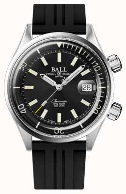 Ball Watch Company Inżynier mistrz ii nurka chronometr z czarną tarczą DM2280A-P1C-BK
