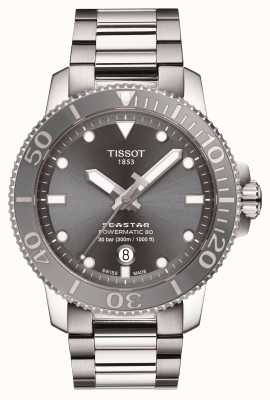 Tissot Seastar 1000 powermatic 80 szara tarcza T1204071108101