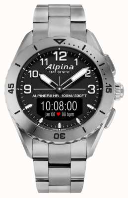 Alpina | alpinerx żyje | tytanowy smartwatch | AL-284LBBW5TAQ1B