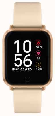 Reflex Active Wielofunkcyjny smartwatch Series 06 (36 mm) z cyfrową tarczą / silikonem w kolorze różowego różu RA06-2082
